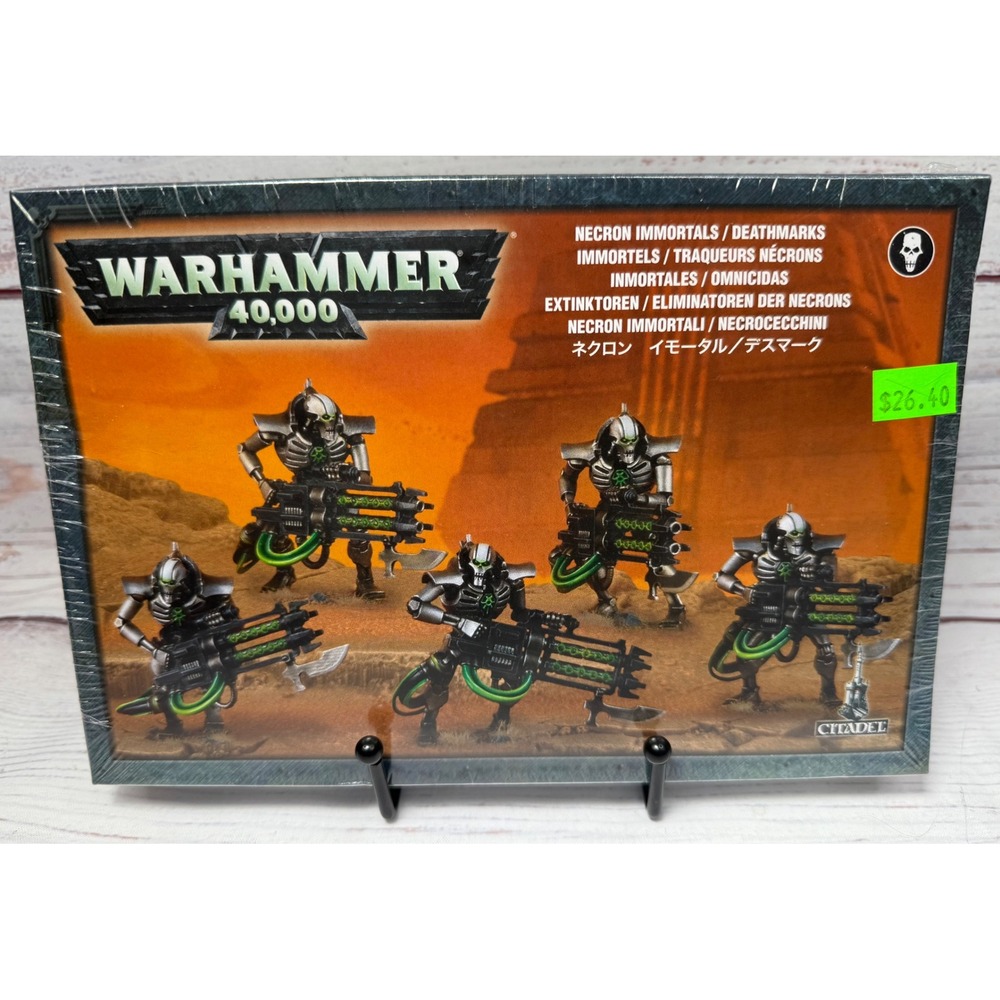 Warhammer 40k Necron Immortals Deathmarks Citadel Games Workshop 49-10 Sealed
